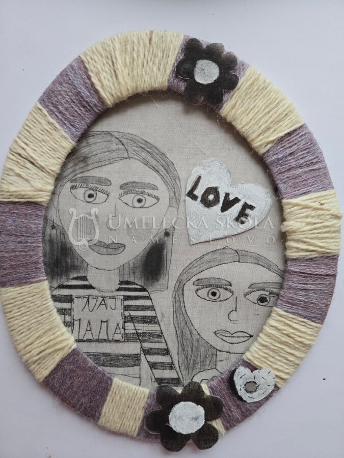 Práce žiakov Zákamenné - Deň Matiek