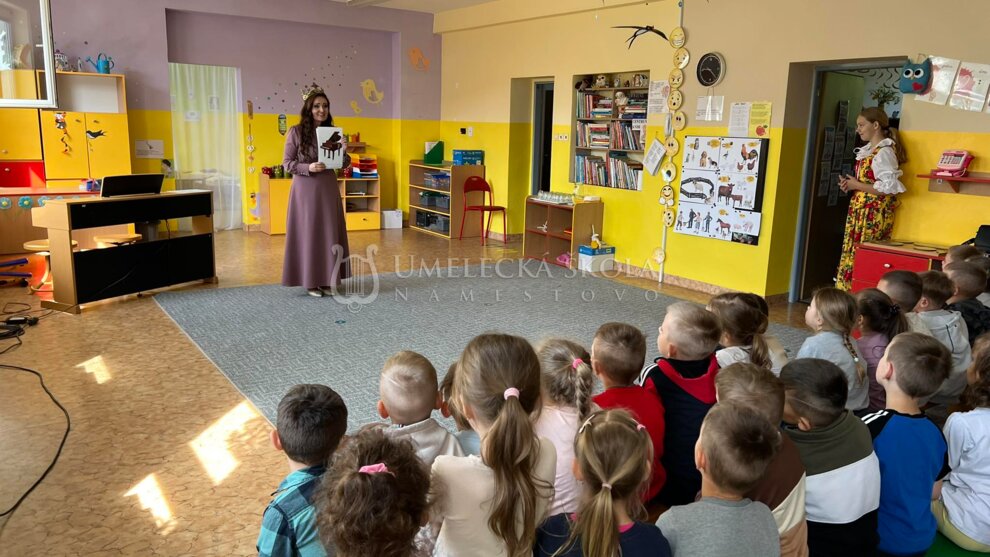 Vystúpenie v MŠ v Rabči 2024